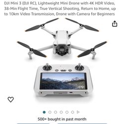 DJI MINI 3 Drone 