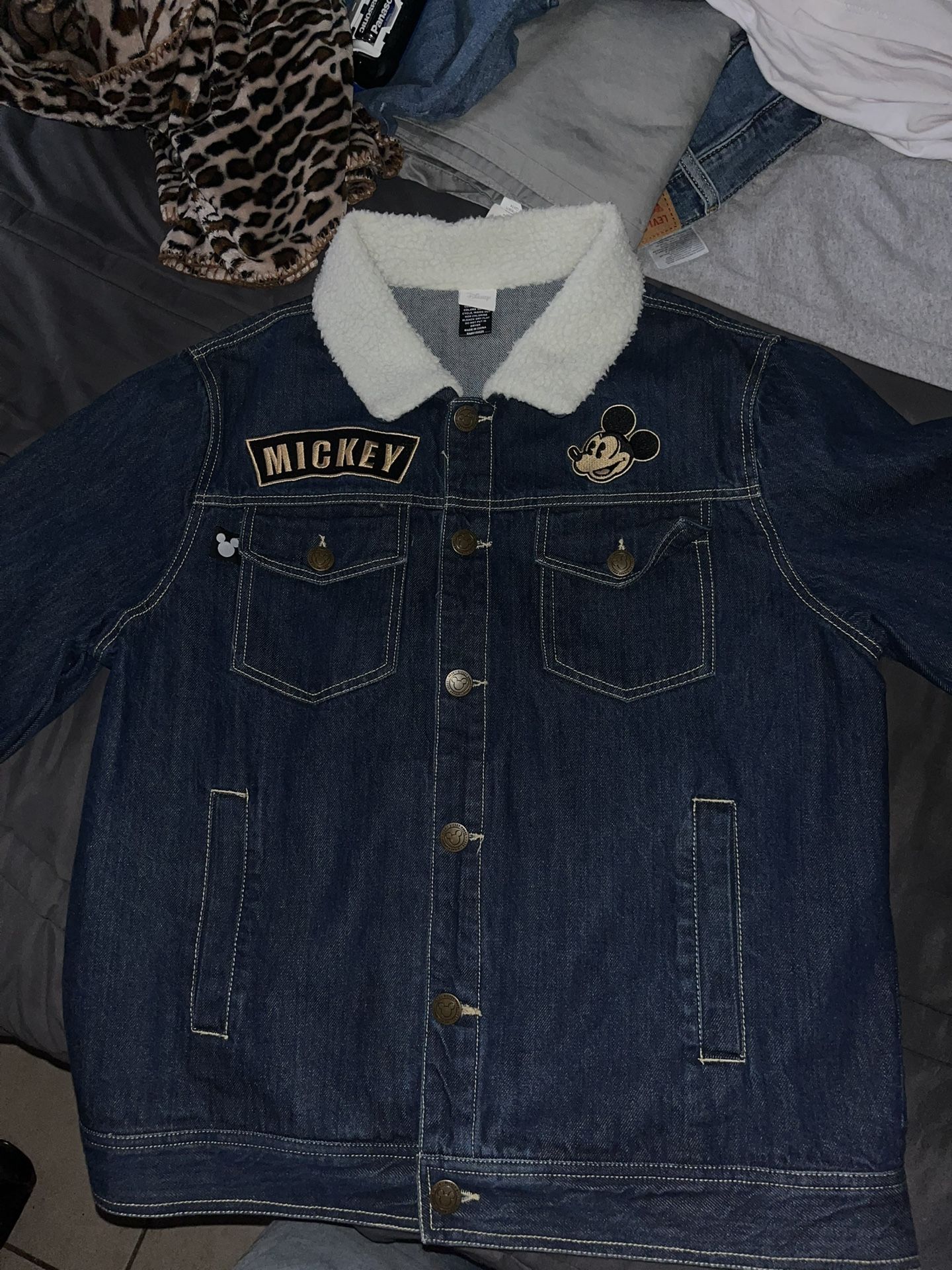 Disney Mickey Mouse Jean Jacket