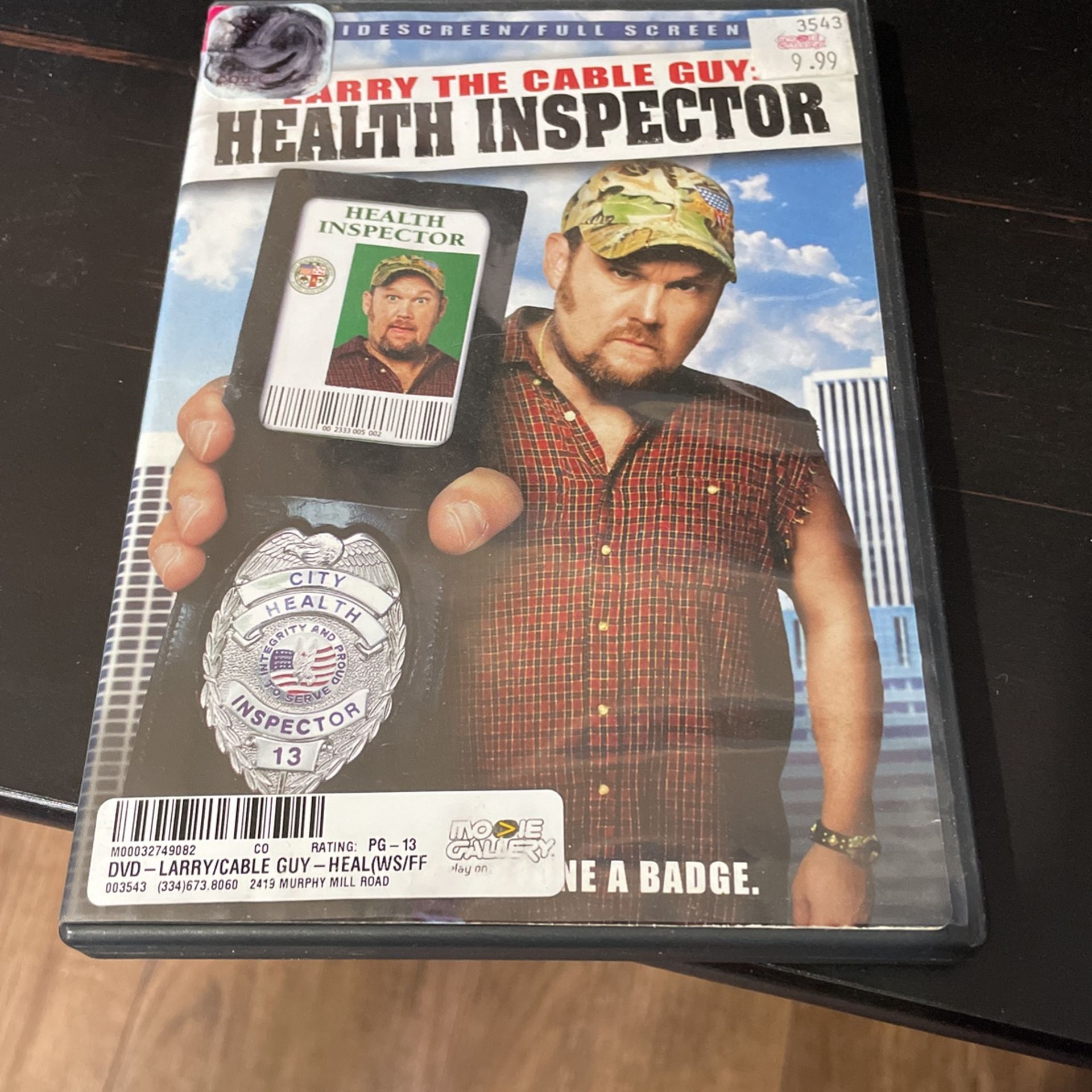 Larry The Cable Guy Health Inspector