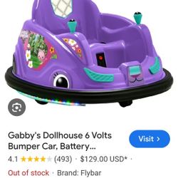 Gabby Dollhouse Car $50