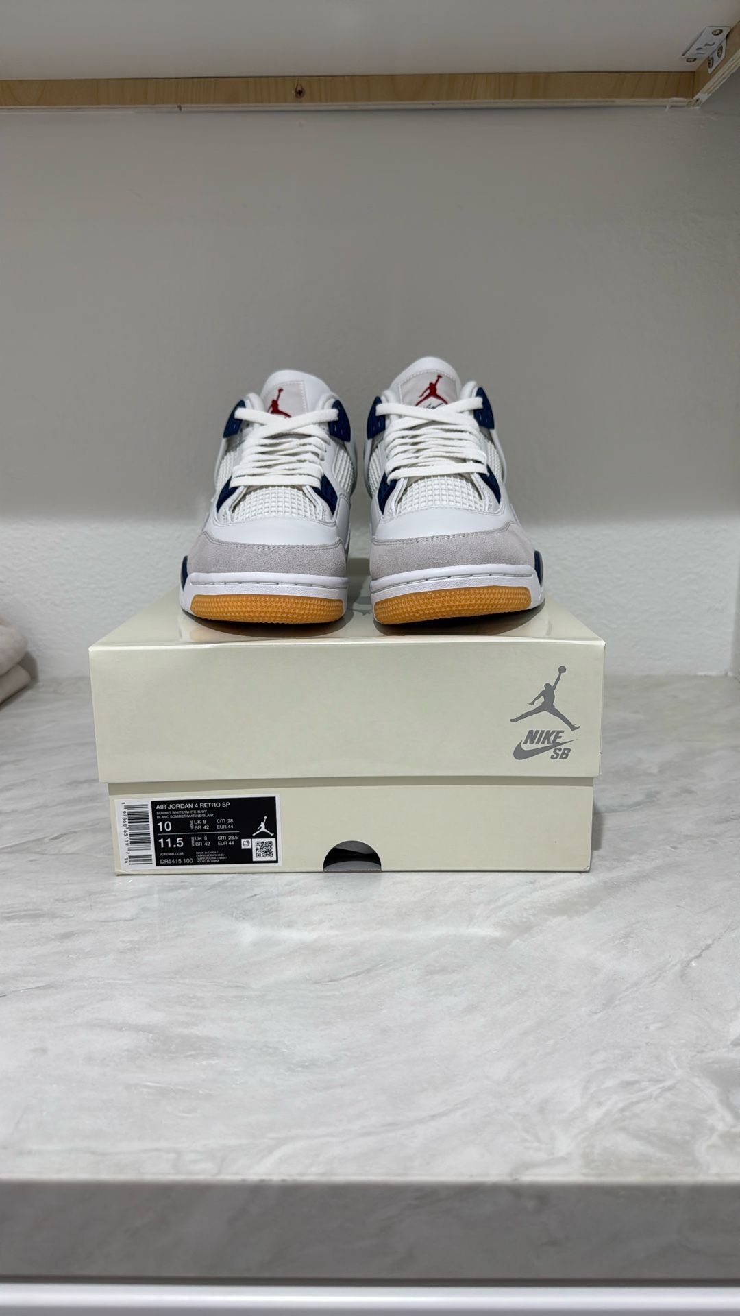Jordan 4 Retro Sb Navy 10
