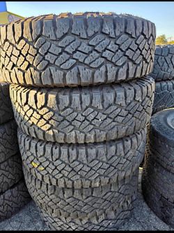 🔱🌀 275 70 R 18 Goodyear tires en buenas condiciones de Vida