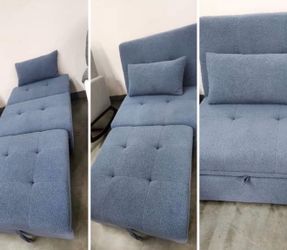 Sofa bed. Azul. Nuevo en Caja