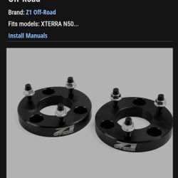 Z1 Leveling Kit Xterra Frontier 