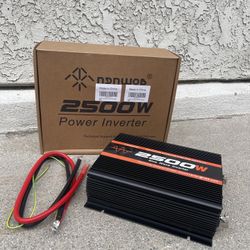 2500W Inverter Pure sine Wave Inverter 2000 watt Inverter 12v Inverter RV Inverter Truck Inverter Power Inverter 12V to 110 for Car Truck semi Truck V