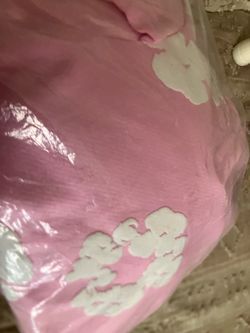 Pink denim tears hoodie/size med/70 dollars