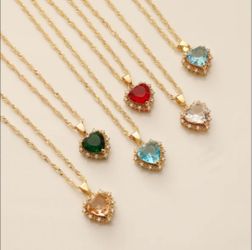 Heart Gem Necklace