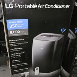 Lg Smart Wifi Portable Air Conditioner Ac 
