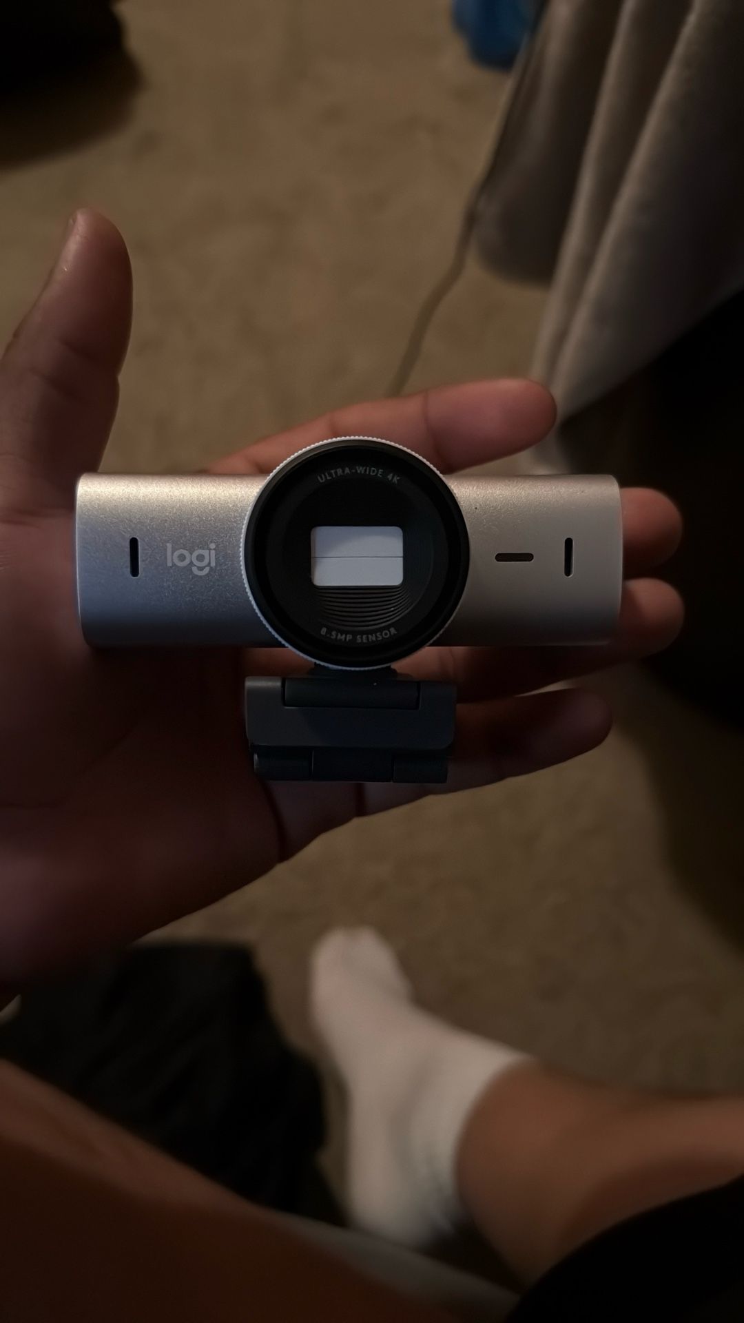 Logitech MX Brio Ultra 4K Webcam – Like New w/ Original Cable