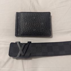 McM Card Holder | LV belt Size 34 