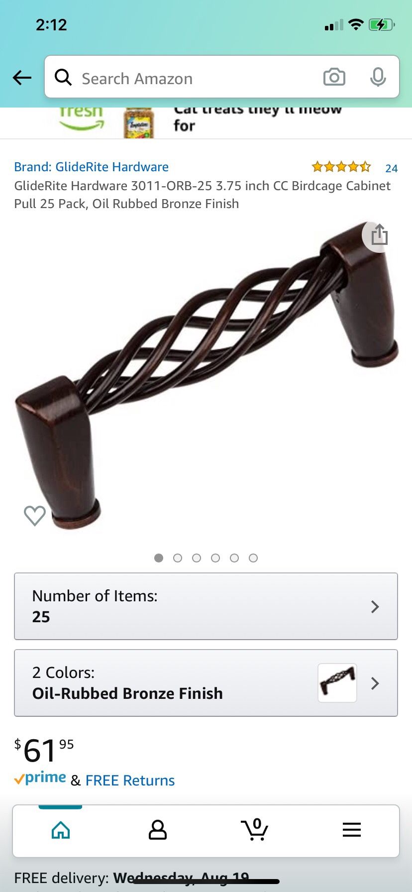 Bronze cabinet hardware door knobs