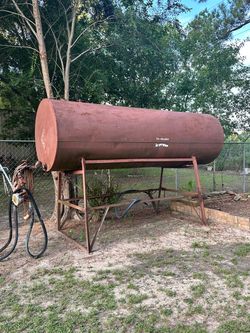 1000 gallon overhead fuel ⛽️ tank