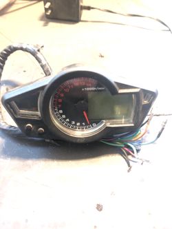 Speedometer for motorcycle