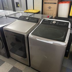 Samsung Top Load Washer And Dryer Set
