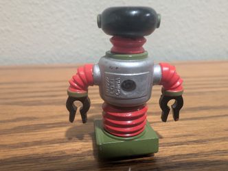 Vintage 1993 Galoob Micro Machines Z-Bots Zbots Series 3 Bullit Figure
