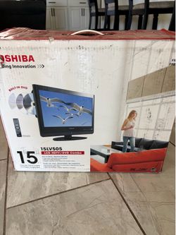 Toshiba tv  15” and dvd combo