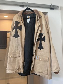 Chrome Hearts Style Coat