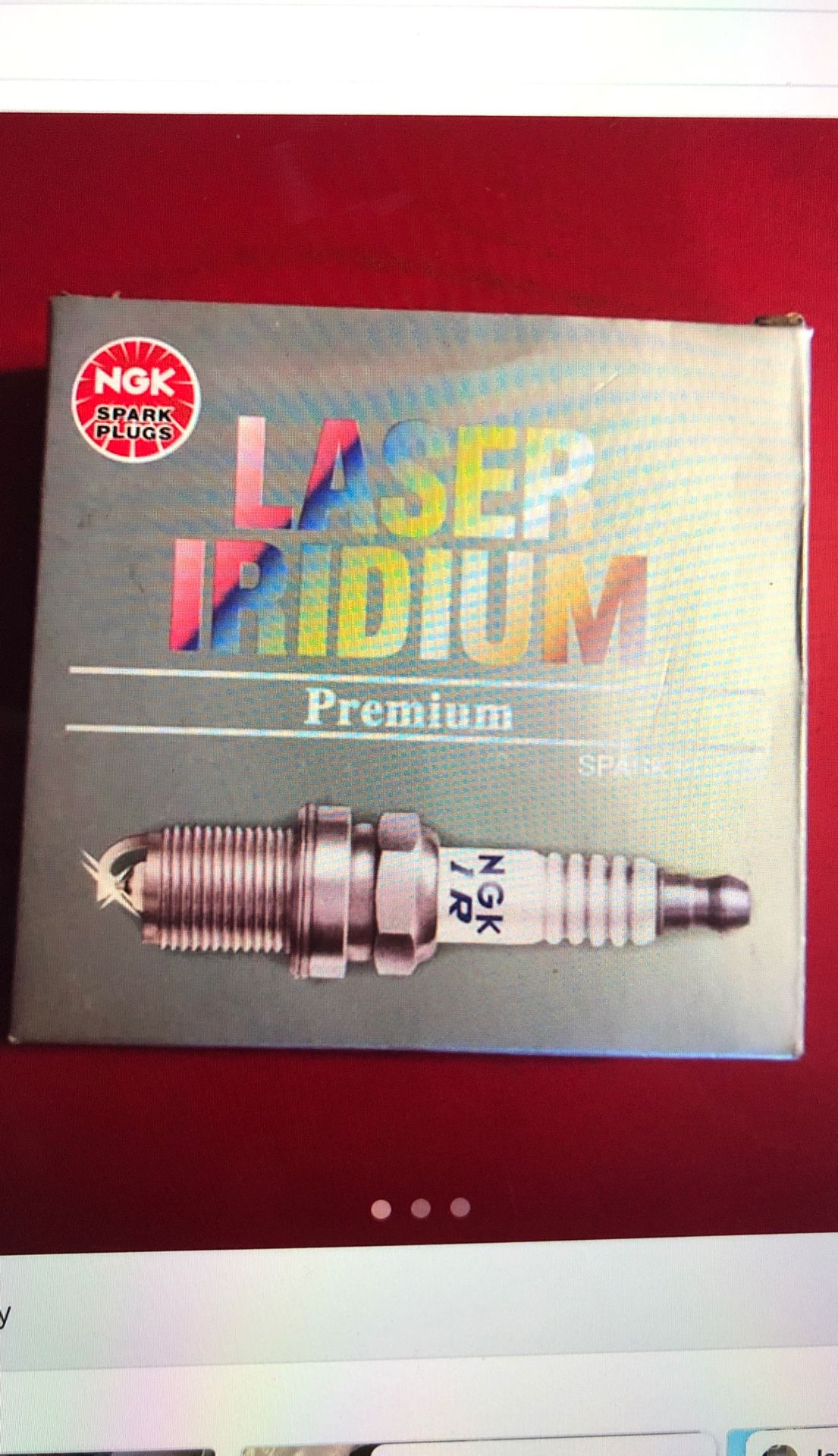 NGK laser Iradium spark plugs #9029