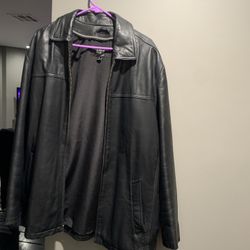 Men’s leather jacket