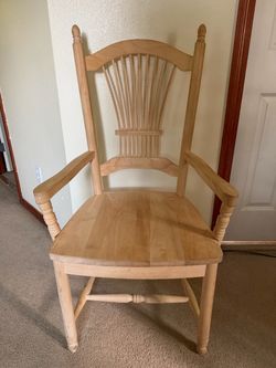 Wood chair