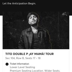 Tito doble P Tickets 