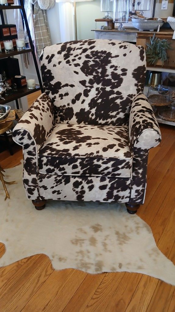 Cow Print Chair