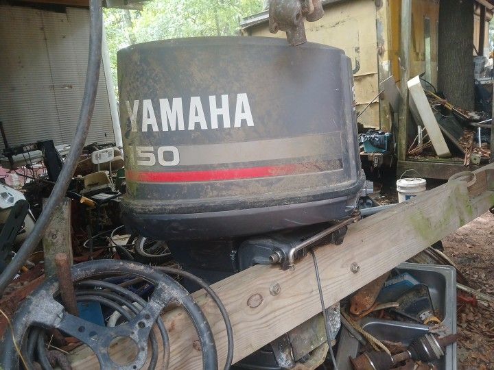 Been sitting in the garage idk Yamaha 150