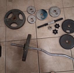 Curlbar weight set