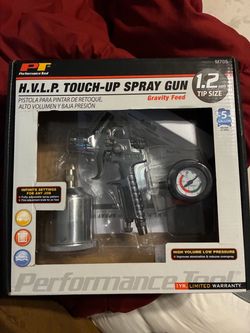 Performance Tool HVLP Touch-Up Spray Gun M705