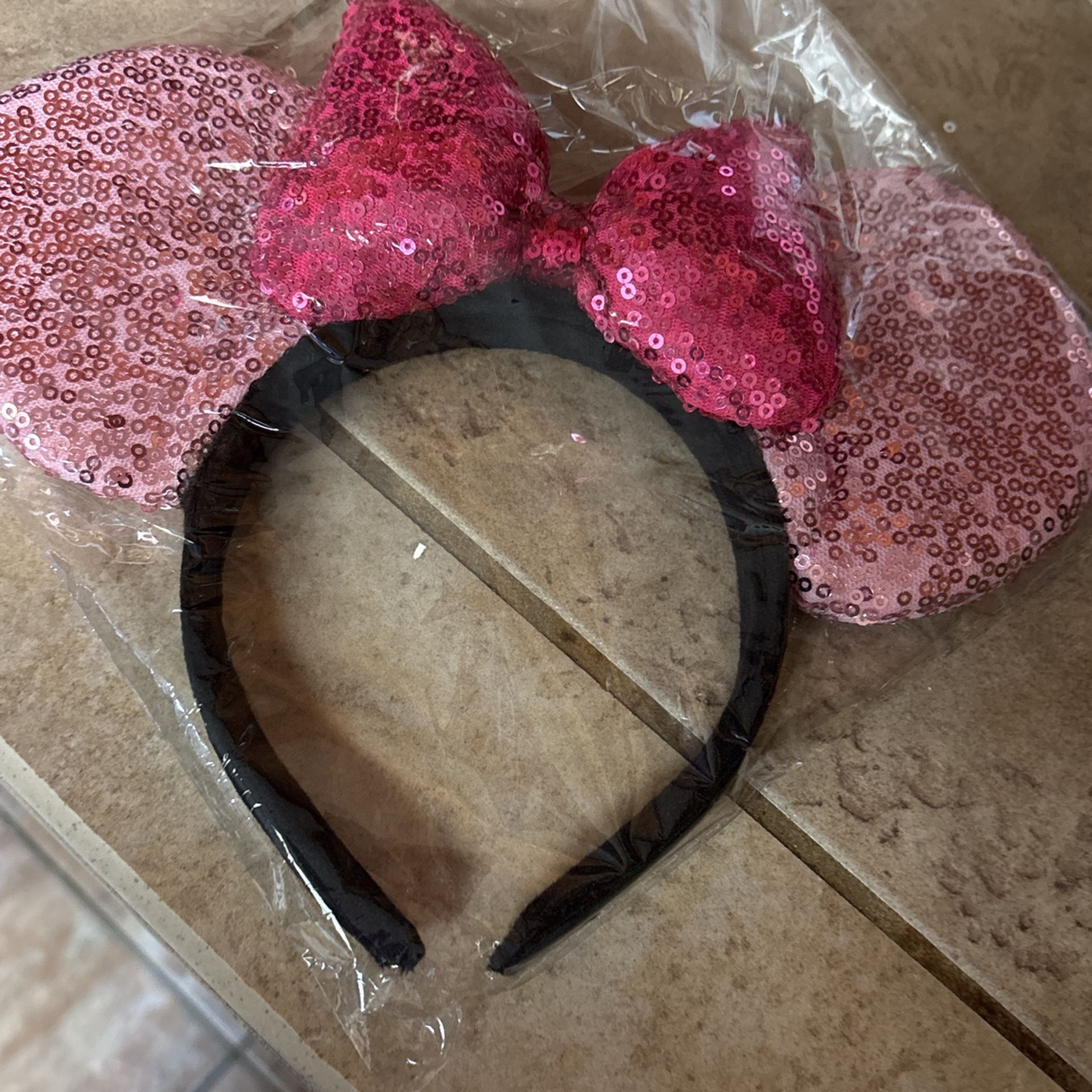 Pink Minnie Mouse Ear