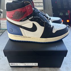 Air Jordan 1 Fragment Union LA  Varsity Red Royal size 9