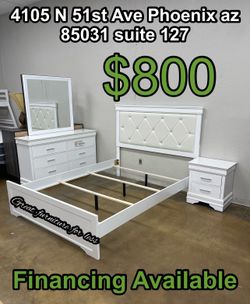 Queen size bedroom set brand new