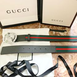 GG Black Signature Belt 