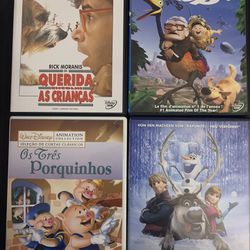 4 Disney Movies In SPANISH! (DVD)
