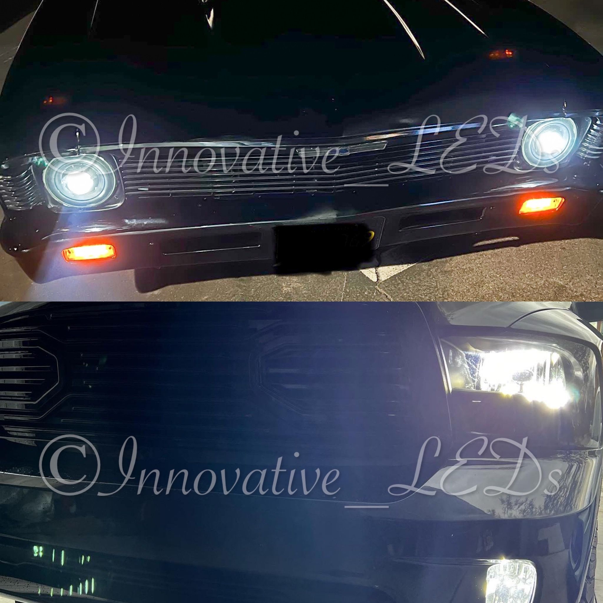 H11/H8/H9 LED Headlight Bulbs, 6500K Fog Lights Car Bulb, 12000Lm DRL or Low Beam, Halogen Replacement Headlight with Fan