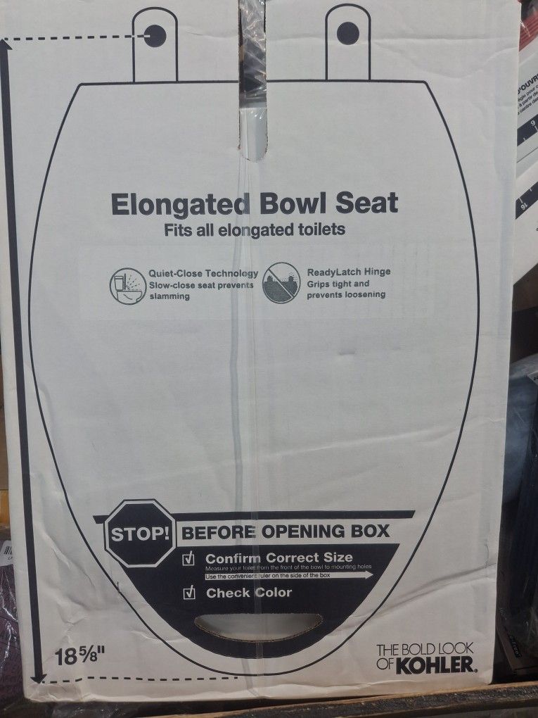 Toilet Elongated Bowl Seat