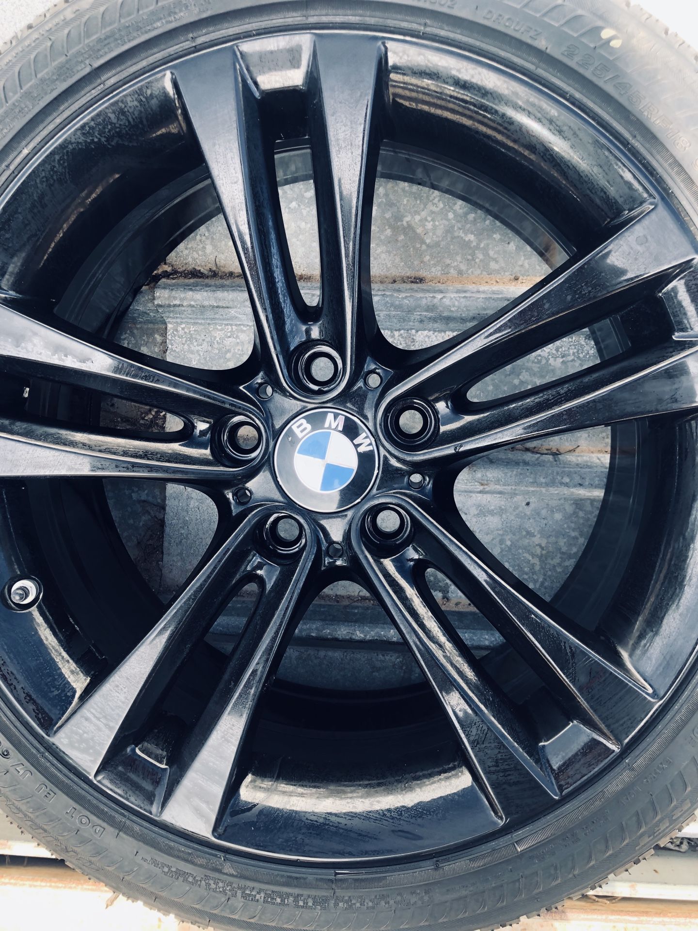 Refinished 18” sport wheels bmw