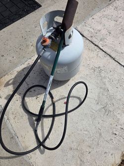 Propane with torch
