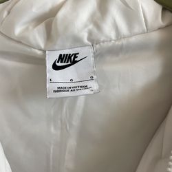 Nike 3 4 Zip Off White Puffer Pull Over Jacket for Sale in El Paso