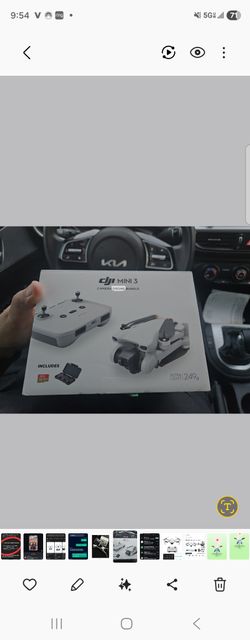 Dji Mini 3 drone w/ remote control with screen