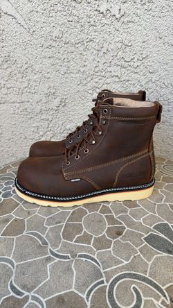 WORK BOOTS DURADERO WATERPROOF STEEL TOE SIZE 10.5 MENS