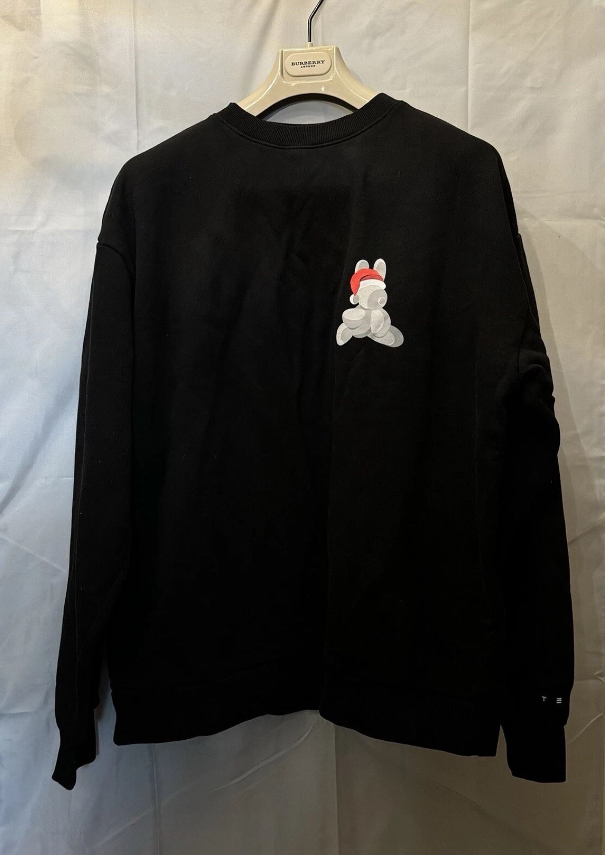 TESLA Black Sweatshirt Dog Mode holiday Sz XL
