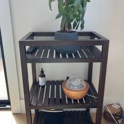 Wooden 3-Tier Shelf - Perfect for Plants, Storage & Decor