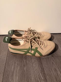 Onitsuka Tiger Mexico 66 Beige and Grass Green