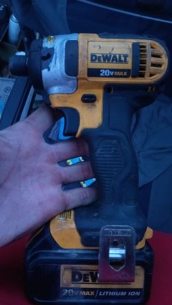 DeWalt 20v max impact driver