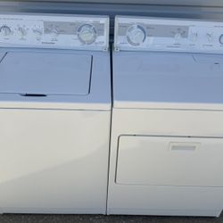 KitchenAid XL Super Capacity Plus Heavy Duty Top Load Washer/Electric Matching Dryer (can deliver)