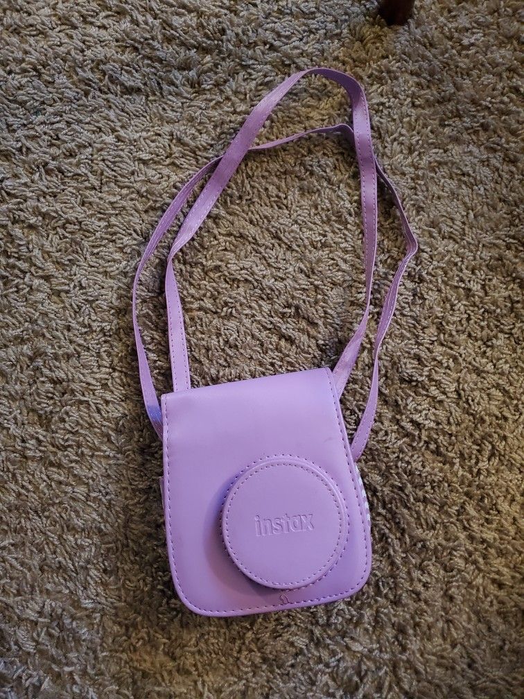 Lavender Instax Camera Case W/ Adjustable Strap