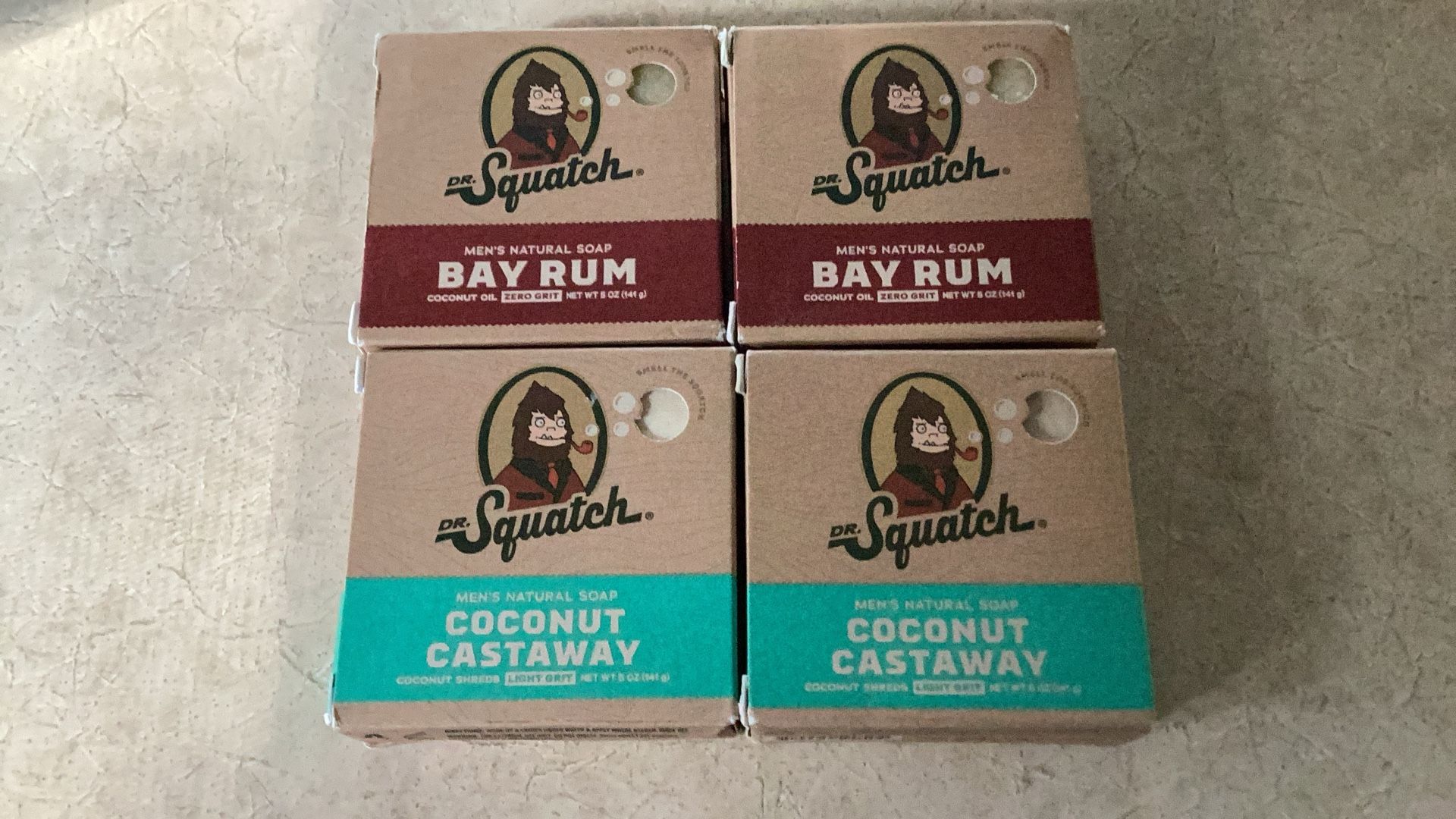 Dr Squatch Soap 4 New Bars