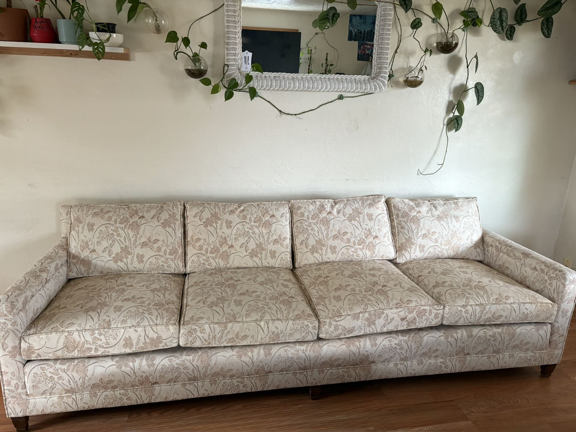 Vintage mid century modern Dunbar style sofa (rare)