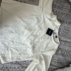 White Long sleeve shirt